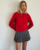 Imagen de Audrina Cardigan in Fluffy Red