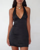 Imagen de Coda Slip Dress in Satin Black