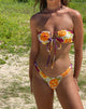 Imagen de la braguita de bikini Farida en Tropicana Brights