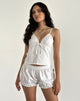 Image of Jepuni Cami Top in White Poplin