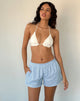 Image of Laboxe Short in Blue Gingham