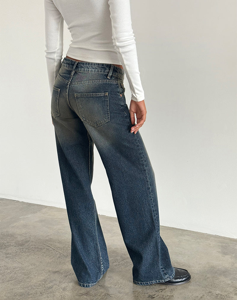Imagen de Low Rise Parallel Jeans en color Amber Wash
