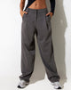 IMAGEN DE Sakaria Pantalón de pierna ancha en Tailoring Charcoal