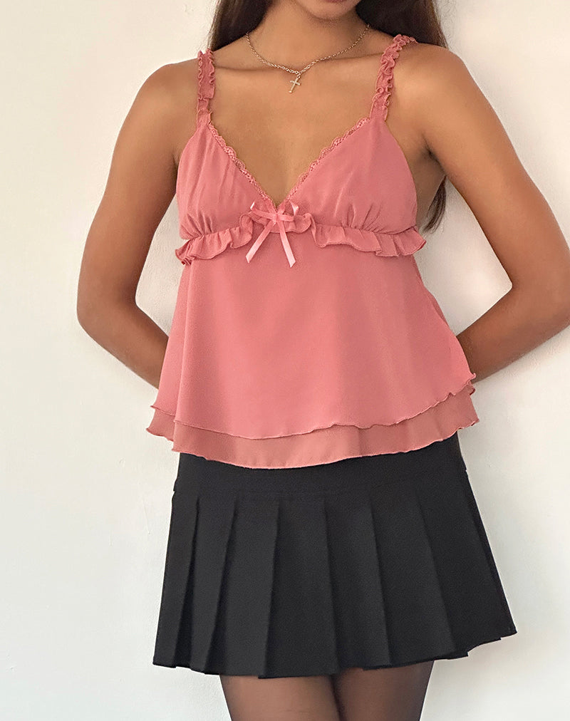 Image of Melinda Frill Cami Top in Chiffon Blush