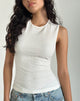 Image of Mohala Top in Crinkle Ivory