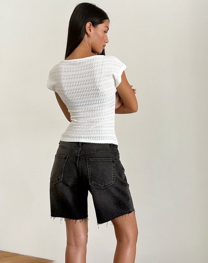 image of Nova Top in Textured White