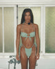 Imagen de la braguita de bikini Leyna, verde liquen