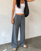 Imagen de Abba Low Rise Trouser in Pinstripe Grey