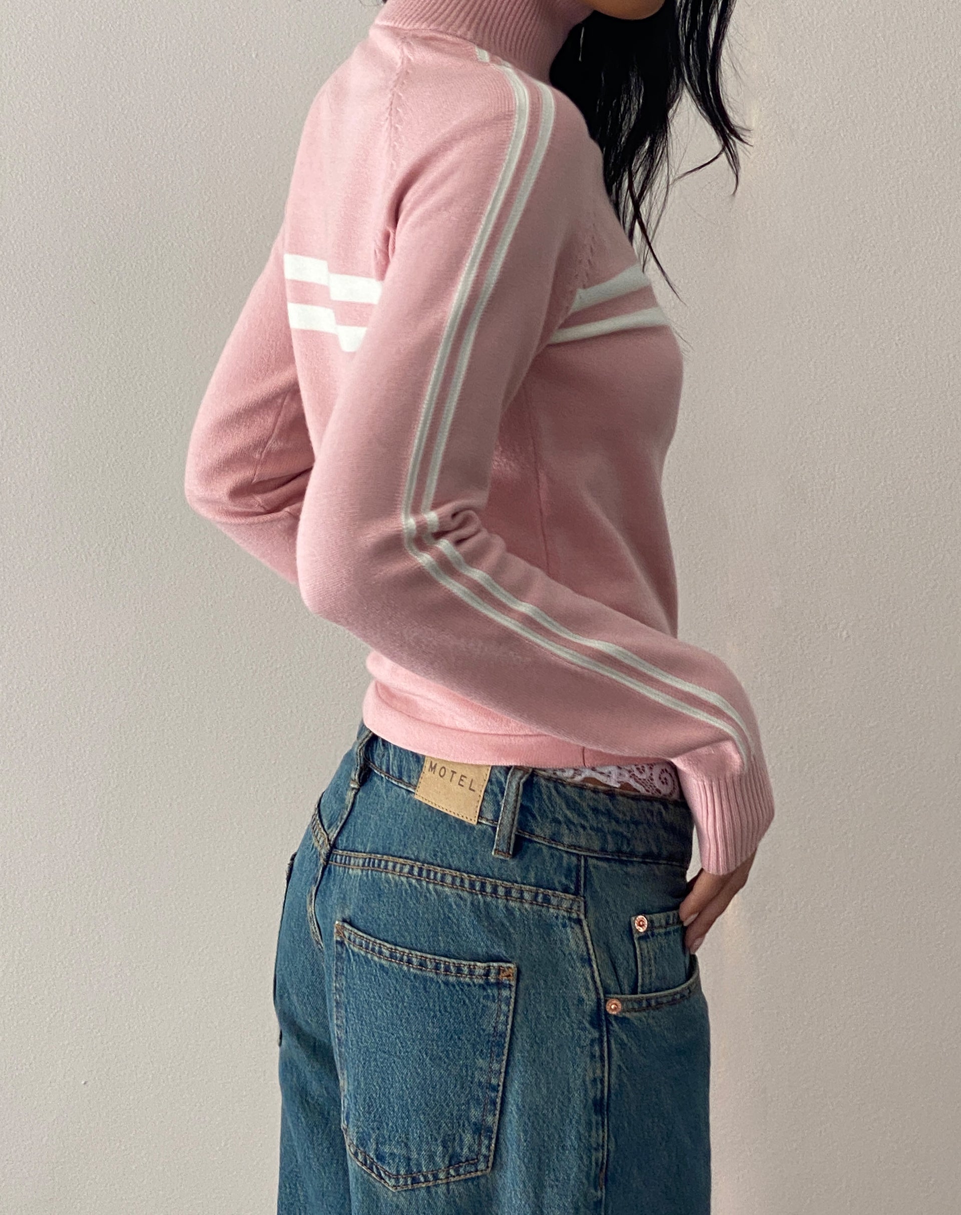 Imagen de Talisa Chaqueta deportiva con cremallera en punto rosa