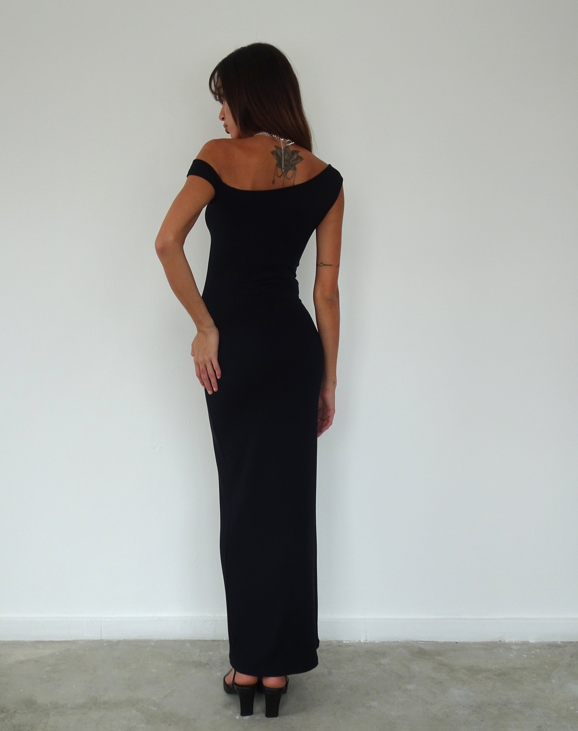 Imagen de Tehyun Maxi Dress in Rib Black