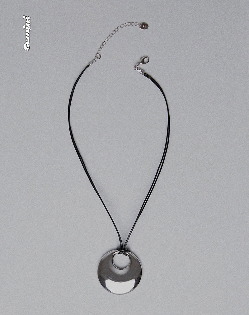 Collier circulaire en cordon Aurora par Gemini Jewels