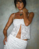 Image de Briony Butterfly Top in Lace Ivory