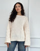 Image of Emarti Jumper in Luxe Chunky Knit Ivory