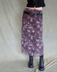 Image de Lassie Maxi Skirt in Botanical Floral Brown