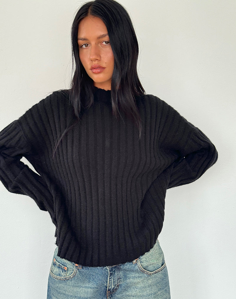 Judah Jumper in Black