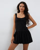 Image of Nihao Mini Dress in Black