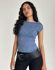 Image de Nova Top in Moonlight Blue Lace