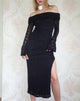 Image de Philippa Maxi Dress in Black Regal Lace