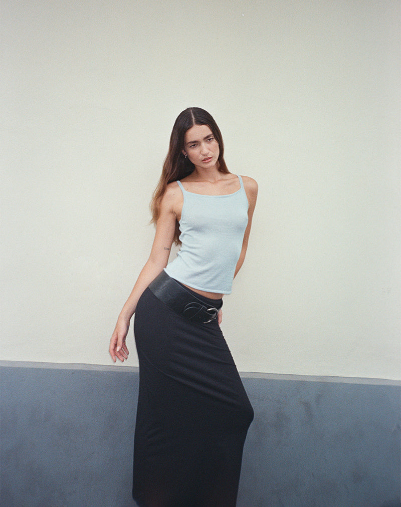 Image of Liana Maxi Skirt in Black