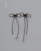 Image of Sadie Bow Earrings in Silver