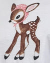 Whiet Deer with Scarf