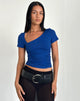 Image of Sunbeya Asymmetric Top in Cobalt