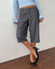 Image de Tuni Capri Trouser in Tailoring Grey