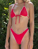 Image of Veroly Bikini Bottom in Red