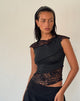 Image de Weasly Lace Top in Slinky Black