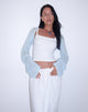 Afbeelding van Nobila Shrug Top in Baby Blue