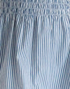 Small Stripe Vertical Blue