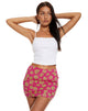 afbeelding van MOTEL X BARBARA Ima Minirok in 90's Beachy Bloemen Hot Pink