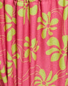  90s Beachy Bloemen Hot Pink