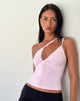 Afbeelding van Carolina One Shoulder Top in Roze