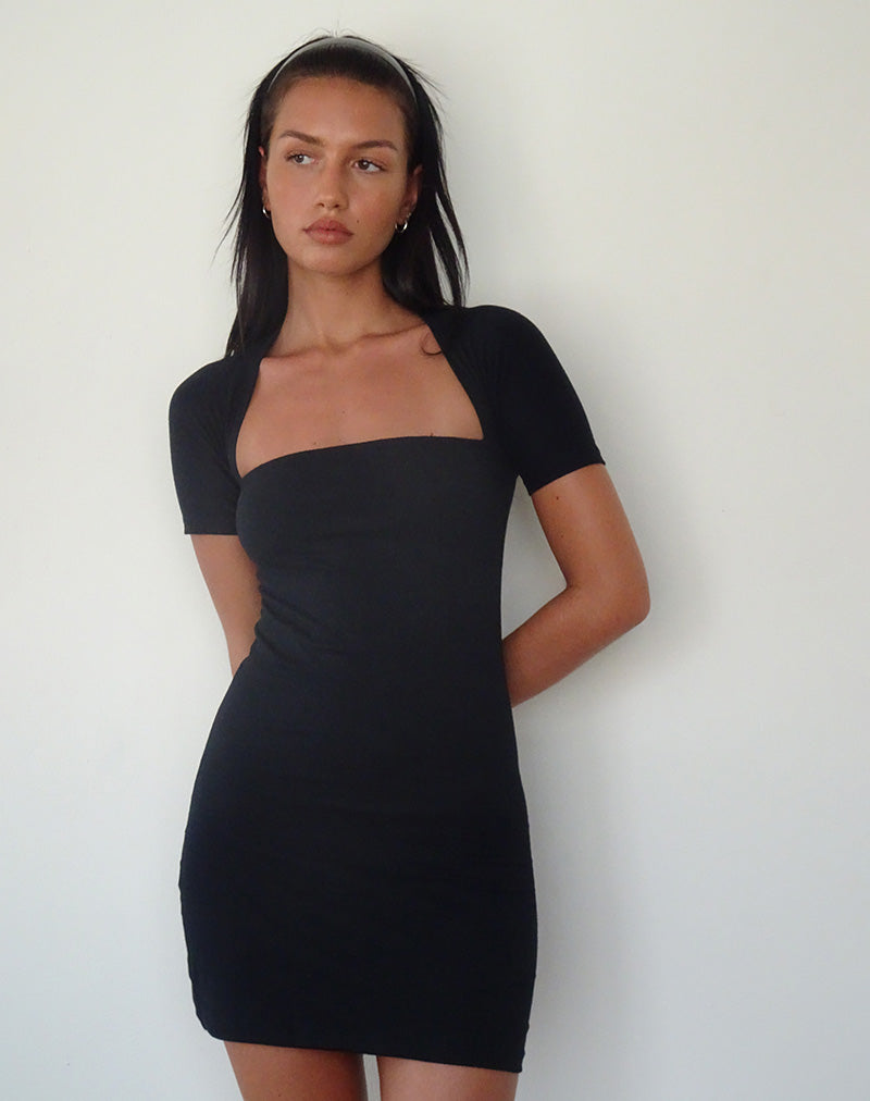 Drequa Mini Dress in Zwart