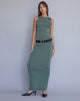 Afbeelding van Elinor Maxi Dress in Slinky Olive