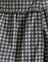 Tonal Gingham Black and Grey