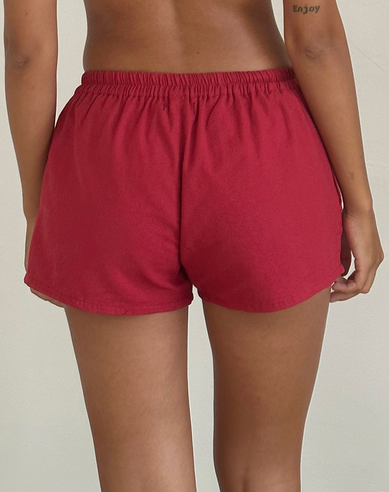 Image of Laboxe Shorts in Adrenaline Red