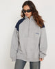 Afbeelding van Laksa Sweatshirt in Grijs en Marl Navy