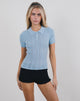 Image of Lynetta Top in Baby Blue