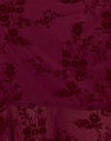 botanical flower maroon