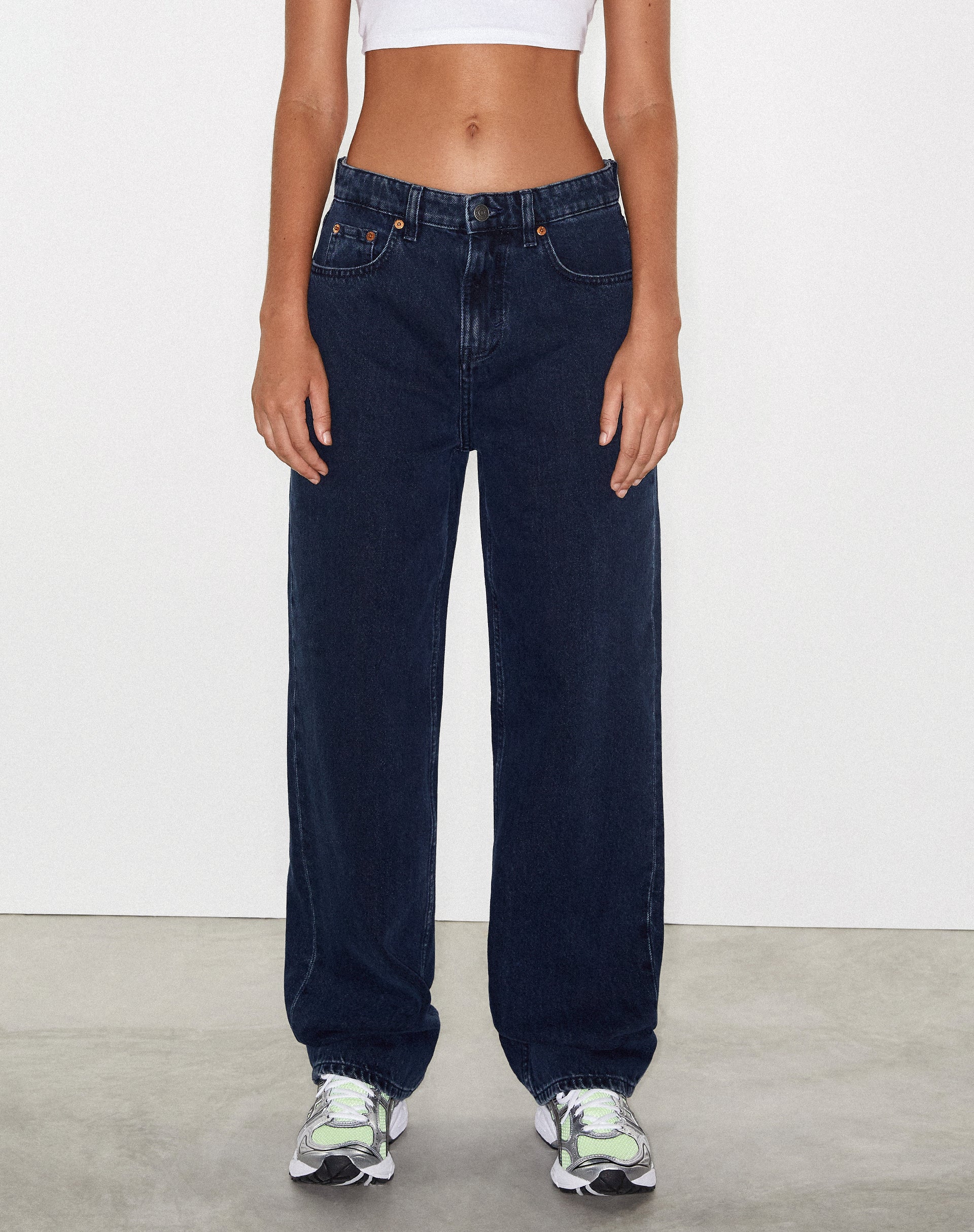 Afbeelding van Parallel Jeans in blauw en zwart