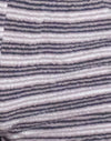 Mauve Dark Grey and Ivory Stripe