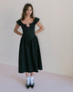 Image of Radovan Midi Dress in Black