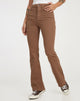 Afbeelding van Bootleg Jeans in Rich Brown