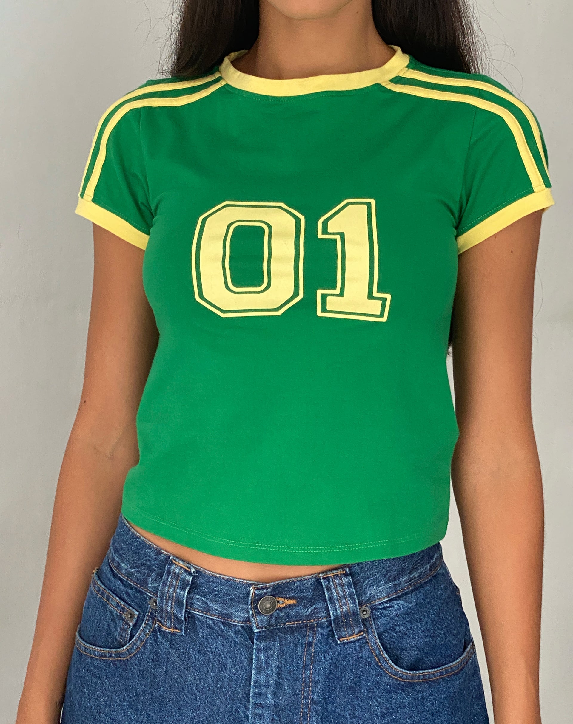 Afbeelding van Salda Sports Fitted Tee in Groen