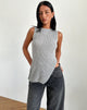 image of Shartina Tank Top in Grey Knit