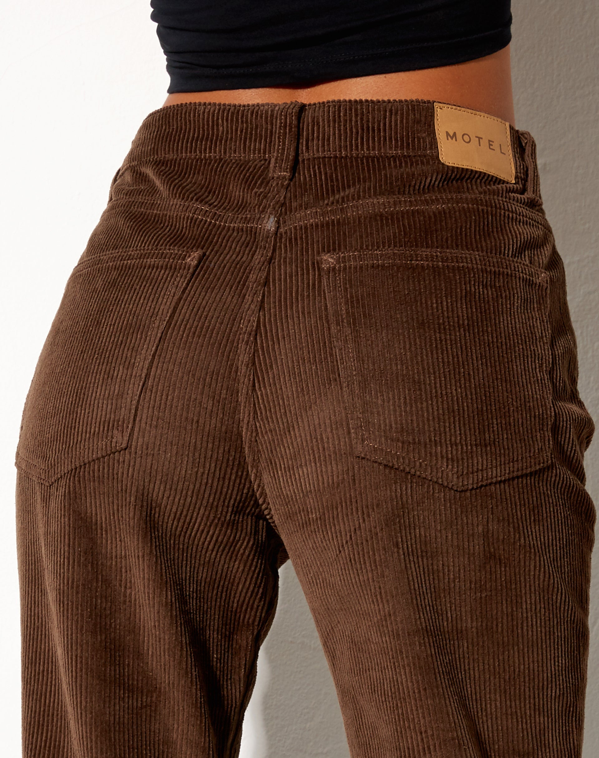 Afbeelding van Bootleg Jeans in Cord Rich Brown