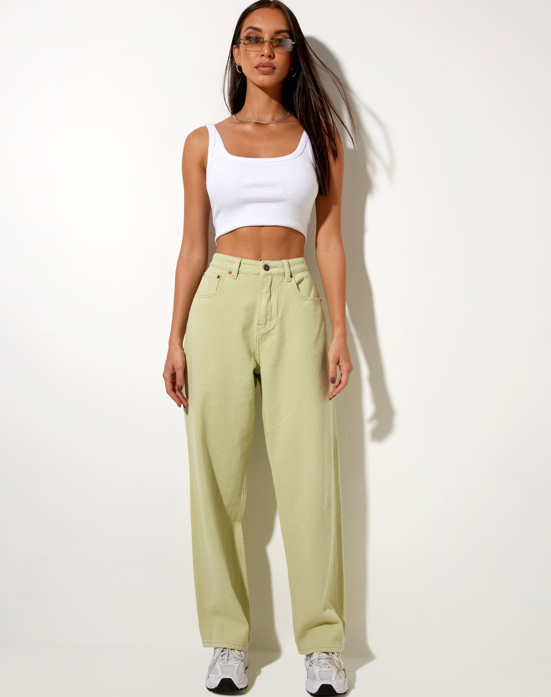 Afbeelding van Parallel Jeans in Sage