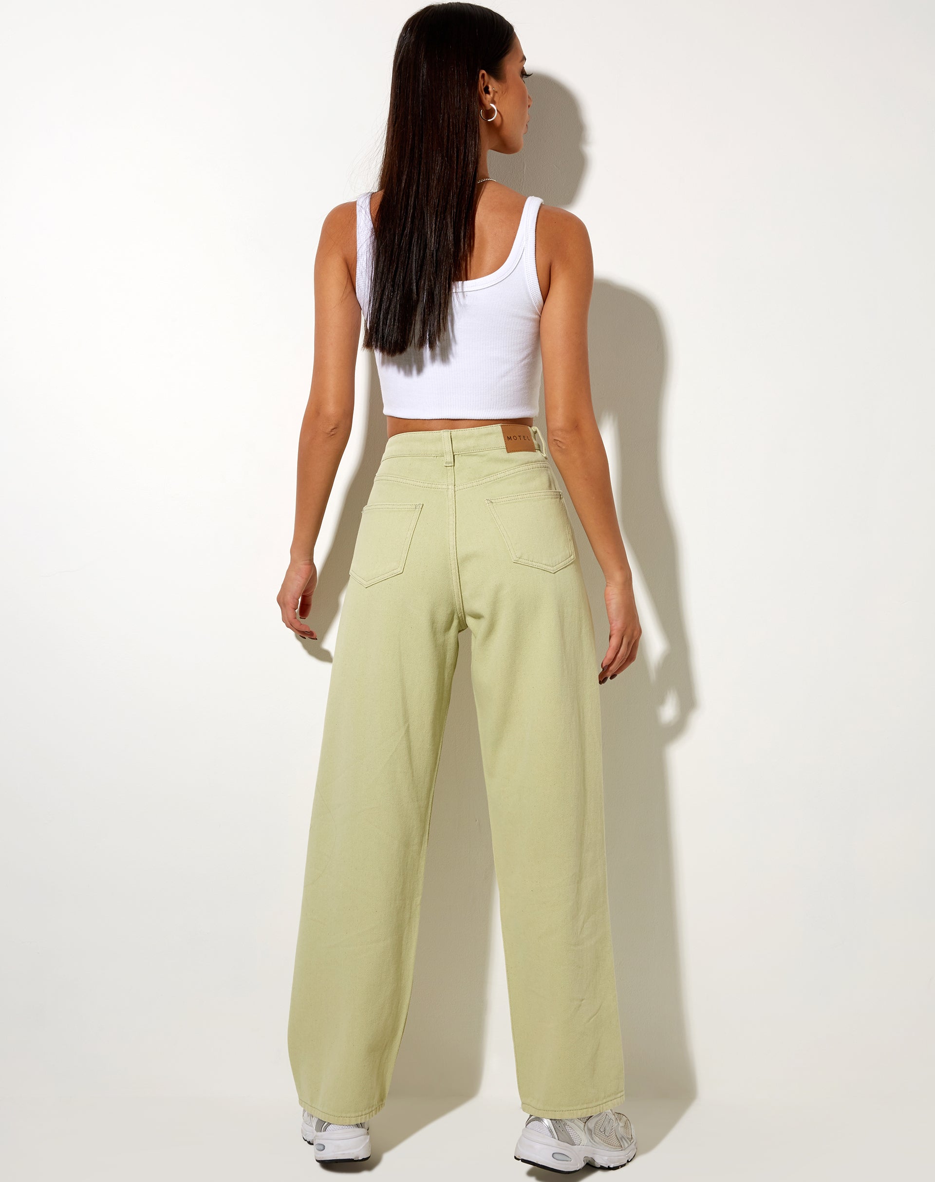 Afbeelding van Parallel Jeans in Sage